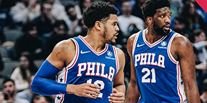 2月12日NBA常规赛76人vs雷霆 76人主场获胜