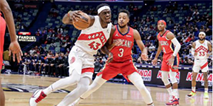 2022年2月15日NBA常规赛猛龙VS鹈鹕  鹈鹕大胜猛龙