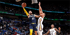 2月16日NBA常规赛灰熊VS鹈鹕战报  灰熊队取得6连胜