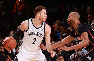 NBA常规赛篮网VS尼克斯 111-106逆转击败对手