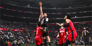 2月18日NBA常规赛火箭VS快船战报  火箭队惨遭7连败