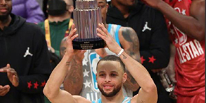 库里全明星总得分多少