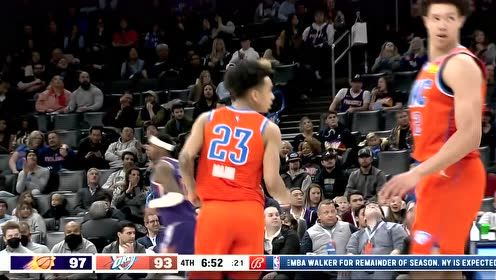 2022年2月25日NBA常规赛太阳vs雷霆比赛录像 回放集锦