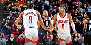 2月28日NBA常规赛快船VS火箭战报  火箭惨遭9连败