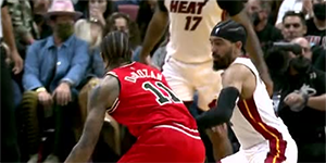 3月1日NBA常规赛公牛VS热火 热火拿到4连胜