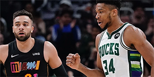 3月3日NBA常规赛热火VS雄鹿  热火队4连胜被终结