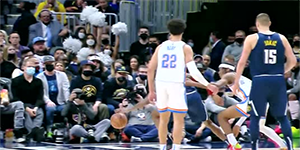 3月3日NBA常规赛雷霆VS掘金战报 掘金5连胜被断