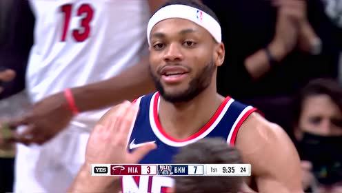 2022年3月4日NBA常规赛热火vs篮网比赛录像 回放集锦