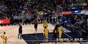 2022年3月4日NBA常规赛詹皇在场净输27分