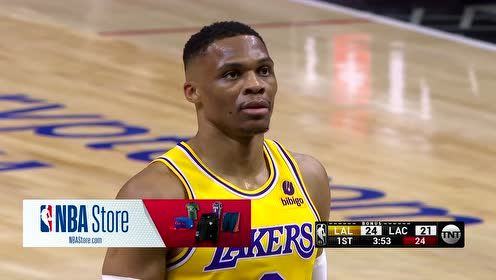 2022年3月4日NBA常规赛湖人vs快船比赛录像 回放集锦