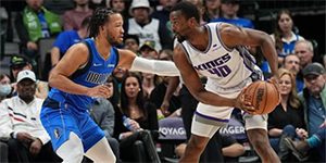 3月6日NBA常规赛国王VS独行侠  独行侠逆转获胜