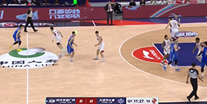 2022年3月7日CBA常规赛第32轮广州vs天津比赛录像 回放集锦