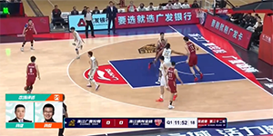 2022年3月8日CBA常规赛第32轮广厦vs浙江比赛录像 回放集锦