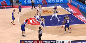 2022年3月10日CBA常规赛第33轮深圳vs新疆比赛录像 回放集锦