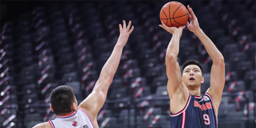 3月13日CBA第34轮时代中国广州vs广东东莞大益比赛战报 陈盈骏43+6+3