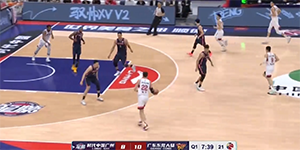 2022年3月13日CBA常规赛第34轮广州vs广东比赛录像 回放集锦