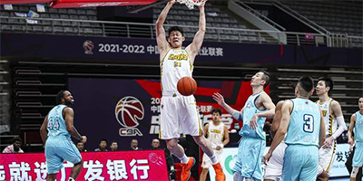 3月14日CBA第35轮浙江广厦控股vs青岛每日优鲜比赛战报 胡金秋26+7
