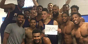 布克70分在什么时候打的