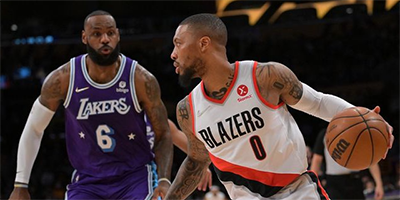 湖人客场战败 詹皇外线消极8中1