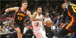 2022年3月21日NBA常规赛鹈鹕VS老鹰 鹈鹕队拿到2连胜