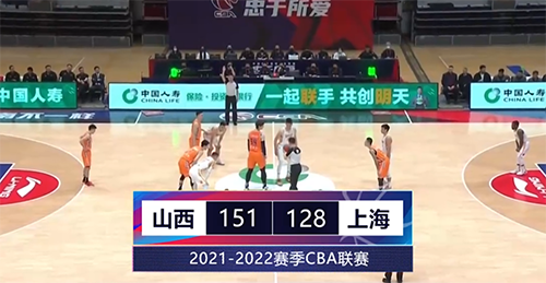 3月22日CBA第38轮山西汾酒股份vs上海久事比赛战报 乔纳森·西蒙斯41+10+3