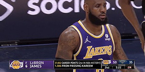 詹姆斯37000分达成