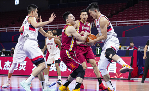 4月1日CBA季后赛时代中国广州vs山西汾酒股份比赛战报 闫鹏飞28+9