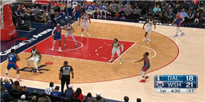 2022年4月2日NBA常规赛独行侠vs奇才比赛回放 回放集锦