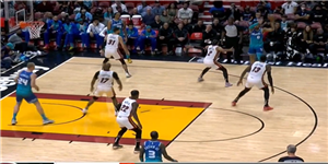 2022年4月6日NBA常规赛黄蜂vs热火比赛回放 回放集锦