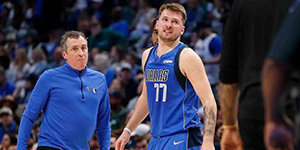 东契奇左小腿拉伤正好转 缺席系列赛第1战