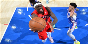 2022年4月26日NBA季后赛猛龙VS76人 猛龙获得胜利