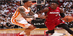 2022年4月27日NBA季后赛老鹰VS热火 热火险胜