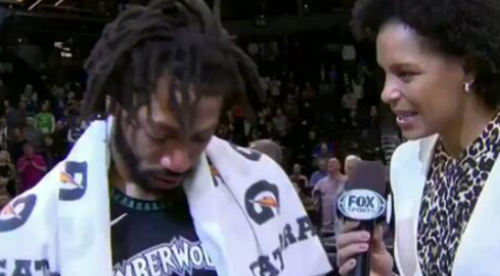 德里克·罗斯森林狼50分之夜视频故事回顾 让人眼眶湿润