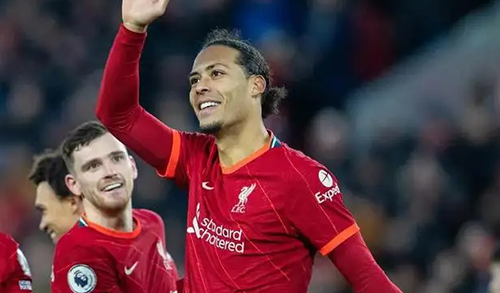 范迪克历史穿过的球衣号码