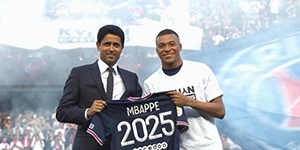 2022姆巴佩现在属于哪支球队