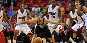 热火三巨头被谁打败了