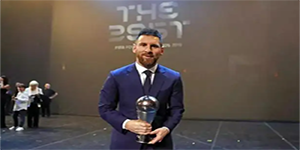 梅西拿了几次足球先生