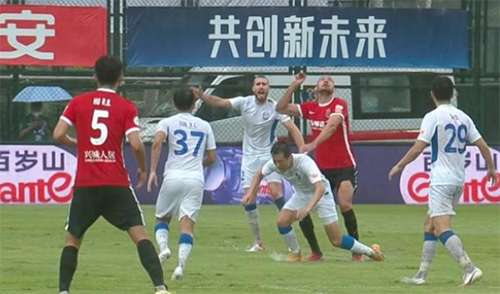 中超：6月16日天津津门虎1比1战平成都蓉城 两队均未取得赛季首胜