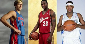 21世纪nba状元榜眼谁更强