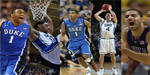 杜克大学的25大篮球明星排行