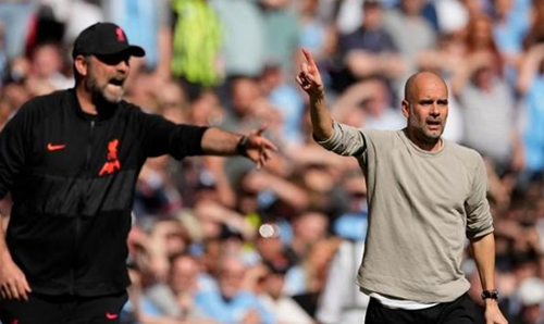 瓜迪奥拉和克洛普交锋记录