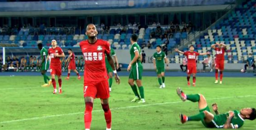 中超：7月3日浙江FC0比1不敌河南嵩山龙门 多拉多助攻钟义浩破门