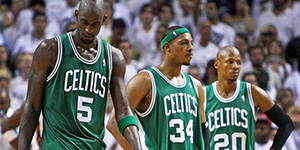 凯尔特人三巨头夺冠几次