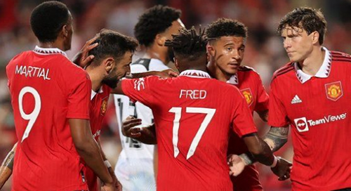 英超热身赛：曼联4:0大胜利物浦 桑乔破门马夏尔进球