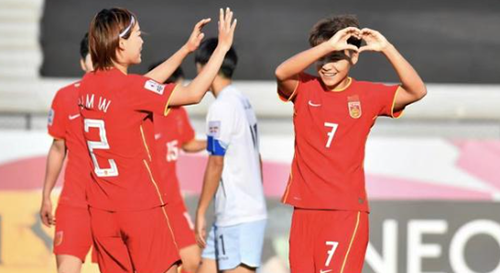 中国女足和韩国女足的世界排名