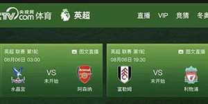 英超直播版权重回央视 新赛季每周直播2场