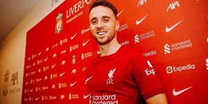 利物浦官宣续约若塔