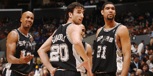 2007年马刺夺冠阵容