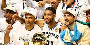 2014年马刺夺冠首发阵容一览