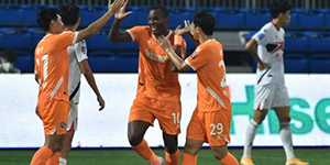 中甲第十四轮：淄博蹴鞠1:1青岛海牛 强势扳平比分